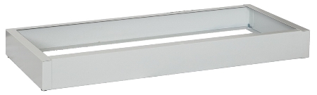 C+P Sockel für Z-Spind BASIS 9-8023-7110 Stahl lackiert Höhe 110 mm (HxBxT) 110x300x490mm