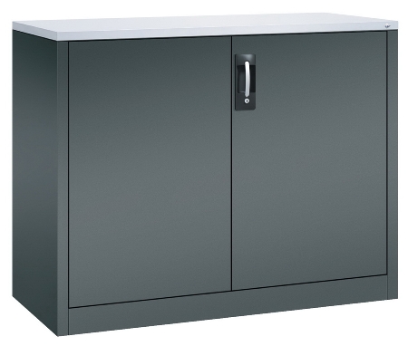 C+P Beistellschrank 2OH 9486-1200 Acurado DBS-Abdeckplatte ERGO-Lock 4.0 (HxBxT) 1000x1200x500mm 7035/1108060