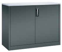 C+P Beistellschrank 2OH 9486-1200 Acurado DBS-Abdeckplatte ERGO-Lock 4.0 (HxBxT) 1000x1200x500mm 7035/1108060