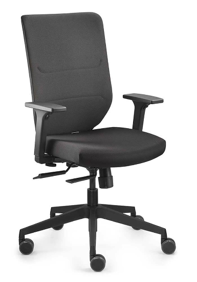 Trend!Office Bürodrehstuhl SC 9247/pro Bürodrehstuhl to-sync work (comfort) mit formschöner Textil-Rückenlehne
