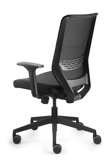 Trend!Office Bürodrehstuhl SC 9247/pro Bürodrehstuhl to-sync work (comfort) mit formschöner Textil-Rückenlehne