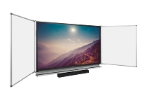 Legamaster 7-816863 Versatile e-Screen (LS) 86 Zoll V30 Tafelflügel lackierte Whiteboard-Qualität*
