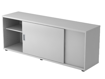 Hammerbacher Sideboard 1750S 1,5 OH 2 Schiebetüren (BxTxH) 160x40x52cm Buche/Buche