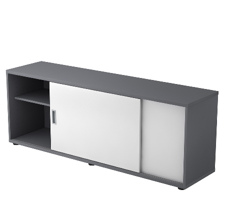 Hammerbacher Sideboard 1750S 1,5 OH 2 Schiebetüren (BxTxH) 160x40x52cm Buche/Buche