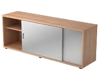 Hammerbacher Sideboard 1750S 1,5 OH 2 Schiebetüren (BxTxH) 160x40x52cm Buche/Buche