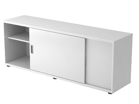 Hammerbacher Sideboard 1750S 1,5 OH 2 Schiebetüren (BxTxH) 160x40x52cm Buche/Buche