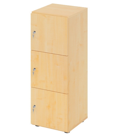 Hammerbacher Schliessfachschrank 264L6/DS 6 Fächer mit Zylinderschloss 6OH (BxTxH) 40x42x215,6cm Grau