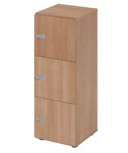 Hammerbacher Schliessfachschrank 264L6/DS 6 Fächer mit Zylinderschloss 6OH (BxTxH) 40x42x215,6cm Grau