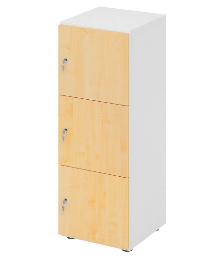 Hammerbacher Schliessfachschrank 264L6/DS 6 Fächer mit Zylinderschloss 6OH (BxTxH) 40x42x215,6cm Grau