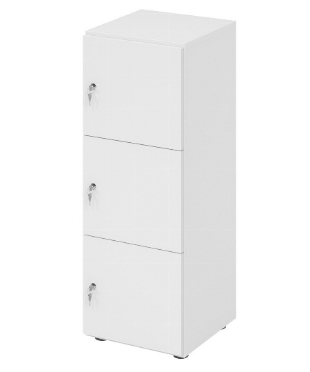 Hammerbacher Schliessfachschrank 264L6/DS 6 Fächer mit Zylinderschloss 6OH (BxTxH) 40x42x215,6cm Grau