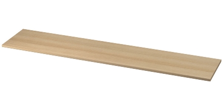 Hammerbacher Abdeckplatte 2AP12 (BxT) 120,5x43cm Asteiche