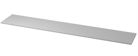 Hammerbacher Abdeckplatte 2AP12 (BxT) 120,5x43cm Asteiche