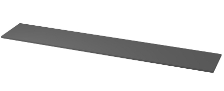 Hammerbacher Abdeckplatte 2AP12 (BxT) 120,5x43cm Asteiche