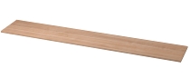 Hammerbacher Abdeckplatte 2AP12 (BxT) 120,5x43cm Asteiche