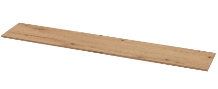 Hammerbacher Abdeckplatte 2AP12 (BxT) 120,5x43cm Asteiche