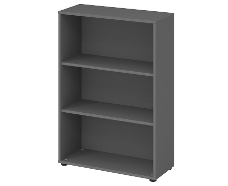 Hammerbacher 4500 Regal BASIC 3OH (BxTxH) 80x33x114,4cm Buche