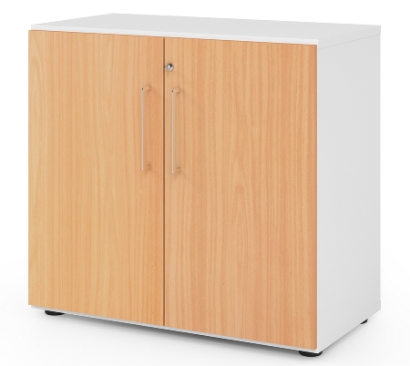 Hammerbacher Flügeltürenschrank 938T3 Advanced 9 "Klick" 3OH (BxTxH) 80x41,7x110cm Graphit/Grau