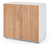 Hammerbacher Flügeltürenschrank 938T3 Advanced 9 "Klick" 3OH (BxTxH) 80x41,7x110cm Graphit/Grau