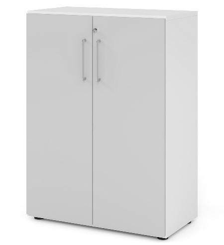 Hammerbacher Flügeltürenschrank 938T3 Advanced 9 "Klick" 3OH (BxTxH) 80x41,7x110cm Graphit/Grau