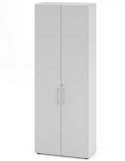 Hammerbacher Flügeltürenschrank 938T3 Advanced 9 "Klick" 3OH (BxTxH) 80x41,7x110cm Graphit/Grau