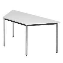 Besprechungstisch Serie D (BxTxH) 80x80x72cm Beine rund Ø40mm Schwarz Tischplatte Ahorn