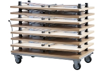 Hammerbacher KL14/16 Klapptisch (BxTxH)138/160x69/80x73,5cm
