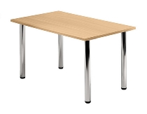 Tischplatte KP12 zur Konferenztisch Serie K (BxT) 120x80cm Ahorn