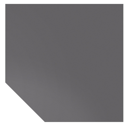 Hammerbacher RT12 Verkettungsplatte (BxT) 120x120cm Trapezform mit Stützfuß