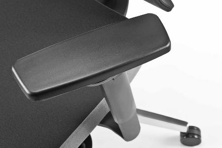 Bürodrehstuhl SDP2/D Premium 2 mit Netzrücken Schwarz