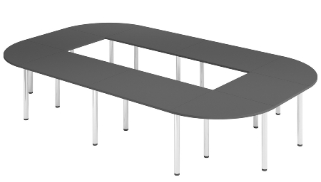 Hammerbacher Konferenz-/Besprechungstisch SetK5 (BxT) 400x 240cm