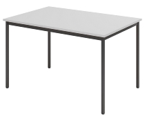 Hammerbacher Besprechungstisch VS12/D Vierkantfuß Schwarz (BxTxH) 120x80x72cm Buche