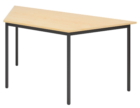 Hammerbacher Besprechungstisch VS12/D Vierkantfuß Schwarz (BxTxH) 120x80x72cm Buche
