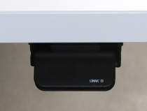 Schreibtisch XMST19 Steh-/Sitzarbeitsplatz T-Fuß (BxT) 180x80cm Elektroantrieb 1-stufig Arbeitshöhe 72-119cm Asteiche
