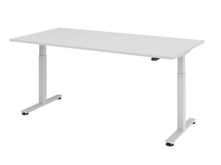Schreibtisch XMST19 Steh-/Sitzarbeitsplatz (BxT) 180x80cm 1-stufig höhenverstellbar 72-119cm Eiche