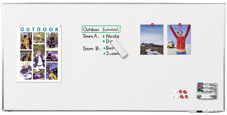 Legamaster 7-101073 Whiteboard Premium Plus 120x150cm emaillierte Oberfläche