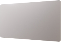 Legamaster 7-104264 Glassboard matt abgerundete Ecken 100x200cm Warm Grey