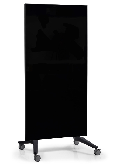 Legamaster 7-105200 Mobiles Glasboard (BxH) 90x175cm Schwarz