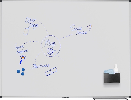 Legamaster 7-108275 UNITE Whiteboard Plus 120x200cm