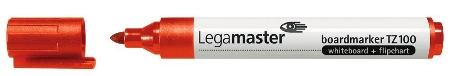 Legamaster 7-110594 Boardmarker 4er-Set TZ100 je 1x Schwarz, Rot, Blau, Grün Strichstärke 1.5-3mm