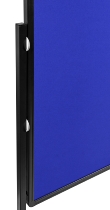 Legamaster 7-205210 Moderationswand Premium Plus KLAPPBAR 150x120cm Textil blaugrau