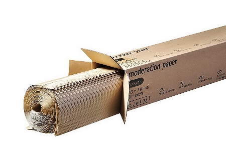 Legamaster 7-240100 Moderationspapier Größe 116x140cm 80g/m² Braun Packung 100 Bogen