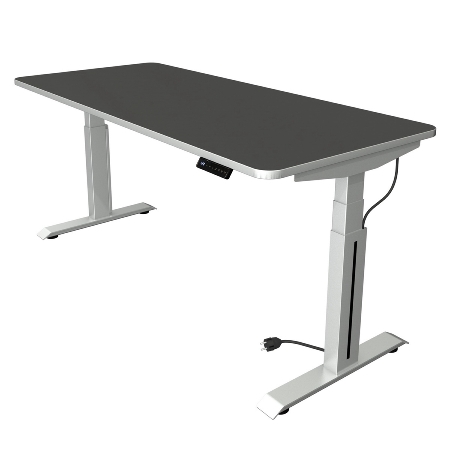Steh-/Sitztisch Move Professional (BxTxH) 180 x 80 x 64-129cm Anthrazit/Lichtgrau