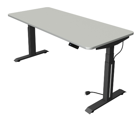 Steh-/Sitztisch Move Professional (BxTxH) 160 x 80 x 64-129cm Anthrazit/Anthrazit