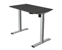 Kerkmann Sitz-/Stehtisch MOVE 1 eco (BxT) 100x60 cm elektrische Höhenverstellung 73-123 cm Silber/Anthrazit