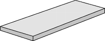 Kerkmann 1197 Stahl-Fachboden Libra zusätzl. ohne Anschlagkante (BxT) 1000x250mm Lichtgrau