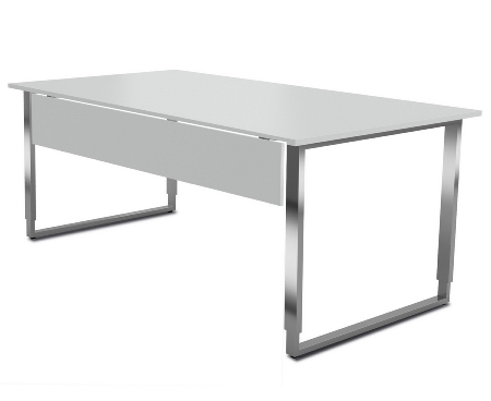 Kerkmann 3719 Knieraumblende für Schreibtische mit Tischbreite 160+180cm - Weiß