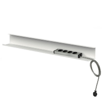 Kerkmann 3002 Kabelkanal für Sitz-/Stehtische 160+180cm breite Tische Weiß