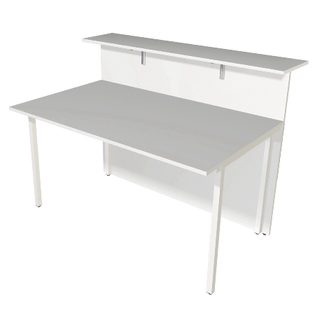 Kerkmann 3268 Grundtheke Atlantis 3 beidseitig gerade (BxTxH) 1350x920x1080mm Weiß/Grafit