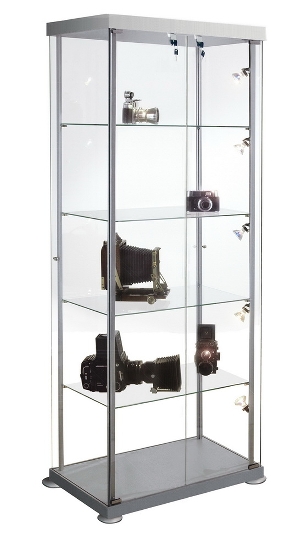 Kerkmann 3761 Glasvitrine EXPOLine rechteckig Maße (BxTxH) 850x425x1800mm