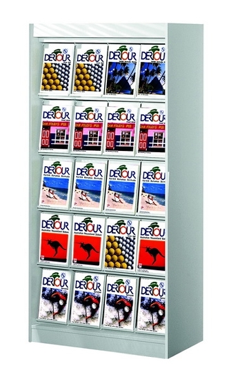 Kerkmann 3795 Prospektschrank PRINT mit 20 Klappenfächern A4